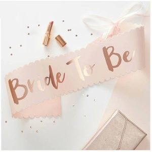 Bride to Be Sash - Bachelorette Party Sash Bridal